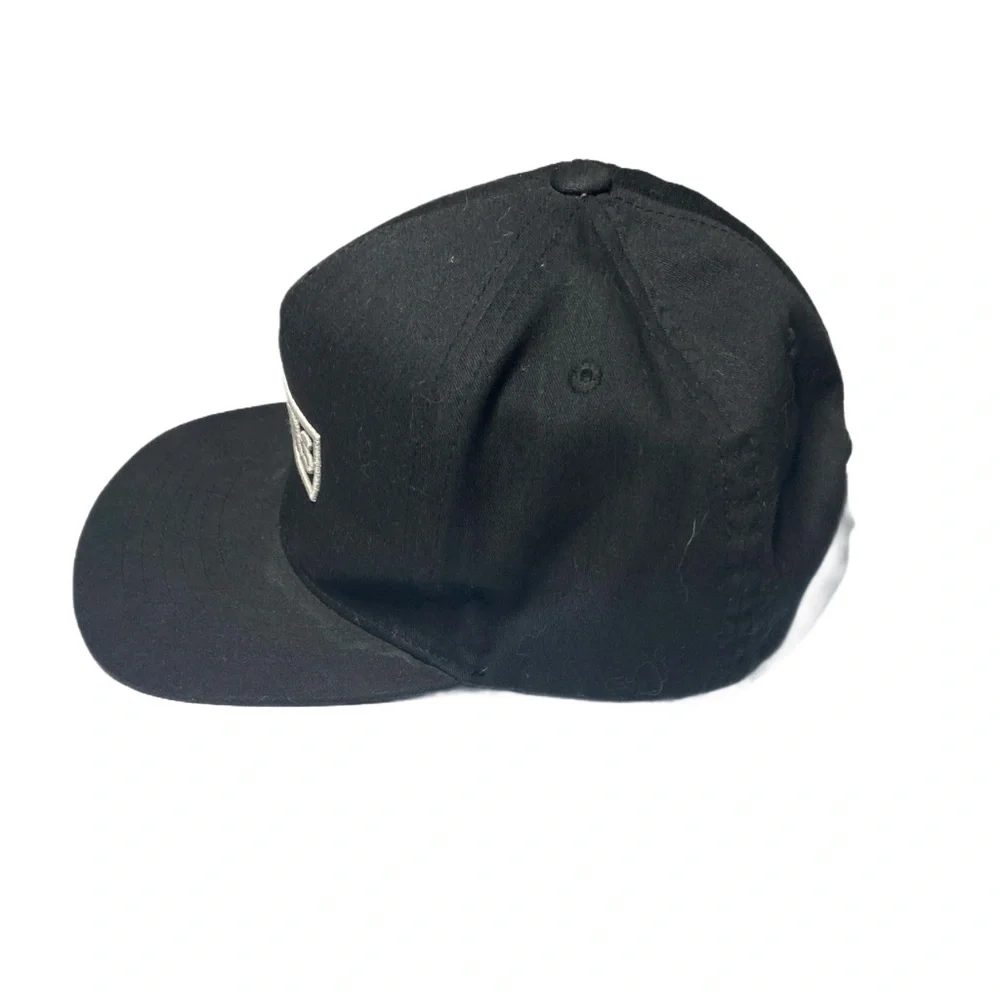 Vans Youth Black and White Logo Adjustable Cap